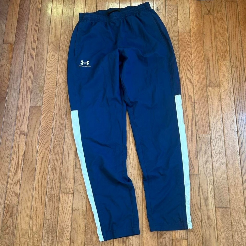 Under Armour Blue And White‎ Track Pants